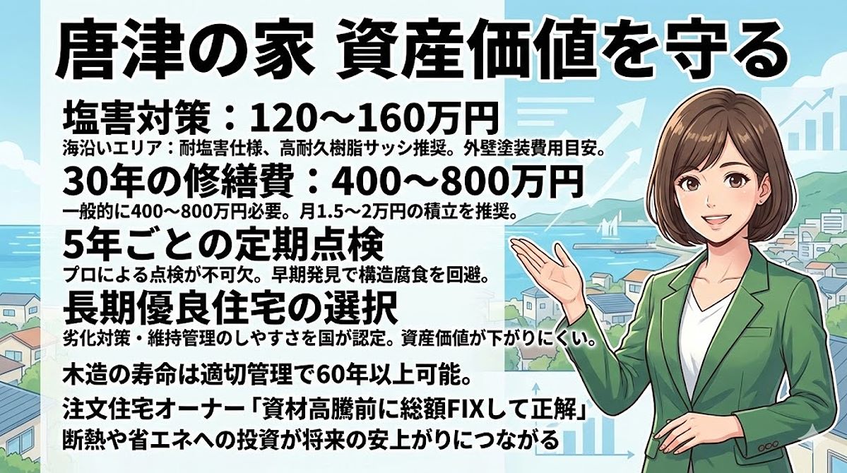 唐津の住宅メンテナンスと資産価値に関するよくある質問