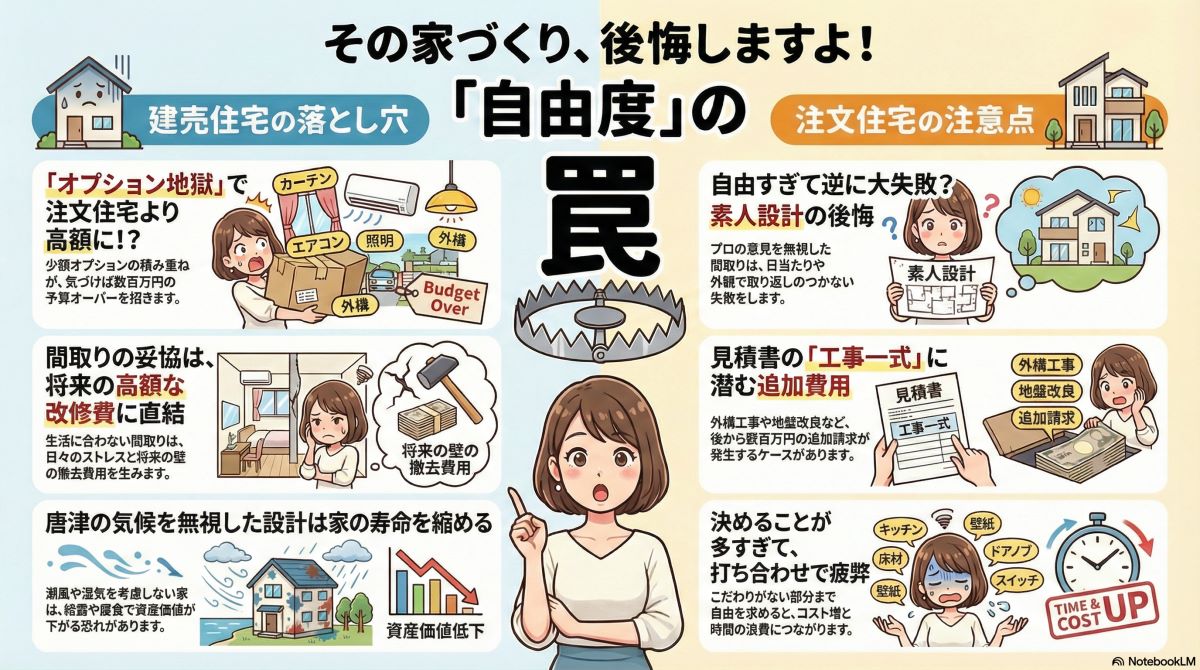 住宅の自由度が唐津での暮らしに与える影響はなぜ大きいのでしょうか？