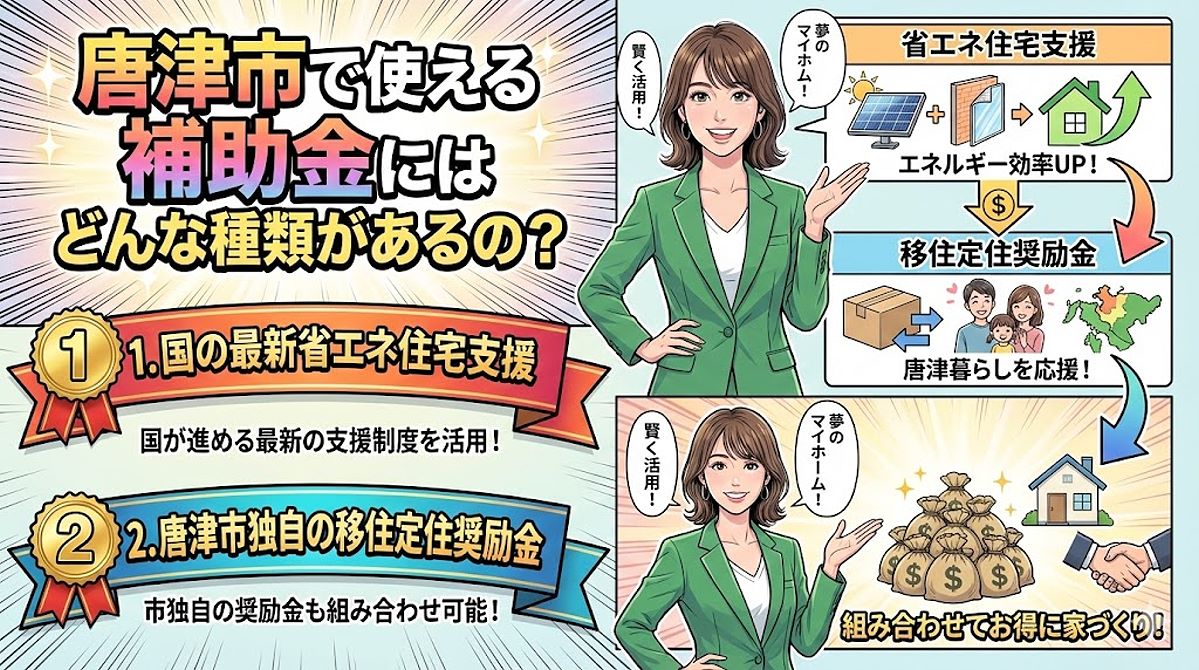 唐津市で使える補助金にはどんな種類があるの？