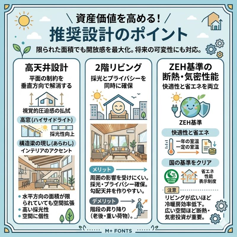 3. 資産価値を高める！推奨設計のポイント